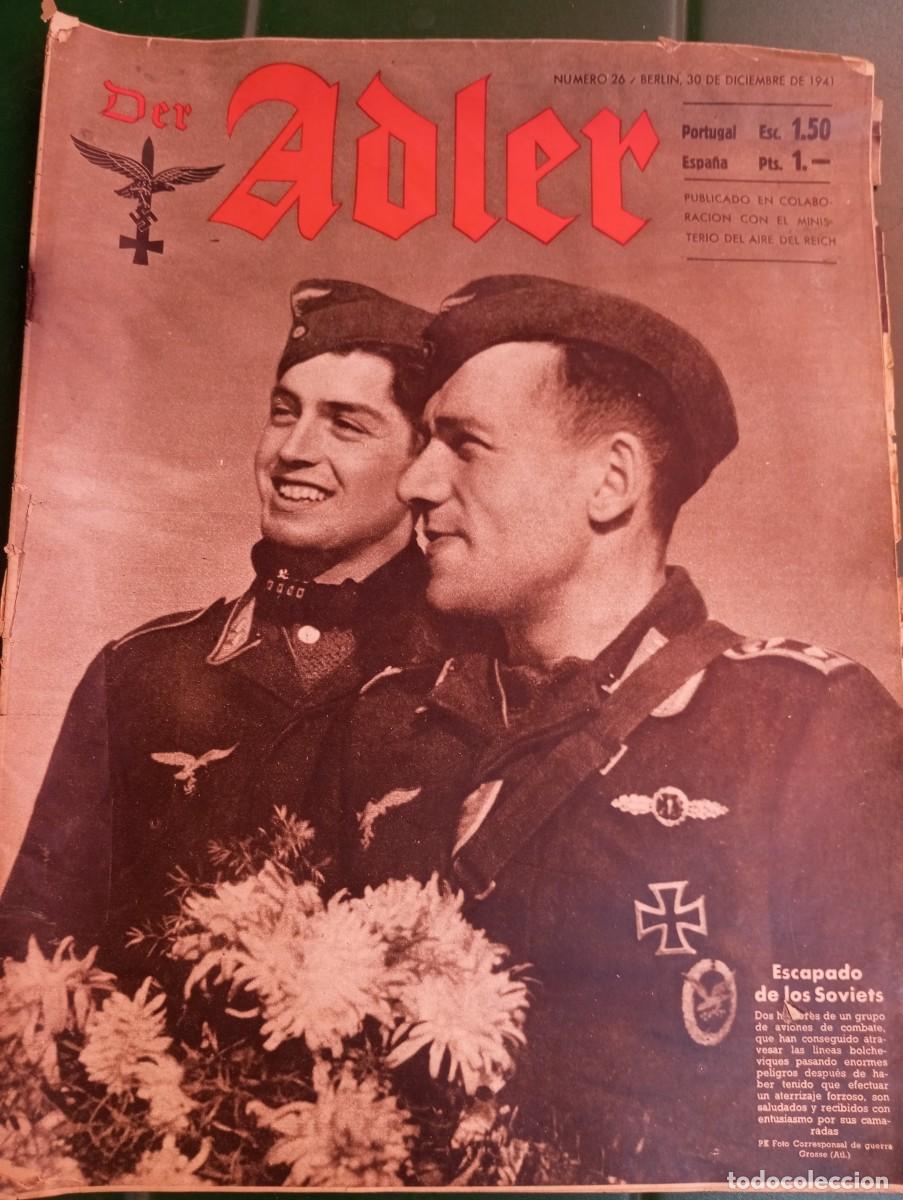 Militaria: REVISTA DER ADLER ,30/12/1941 VER FOTOS