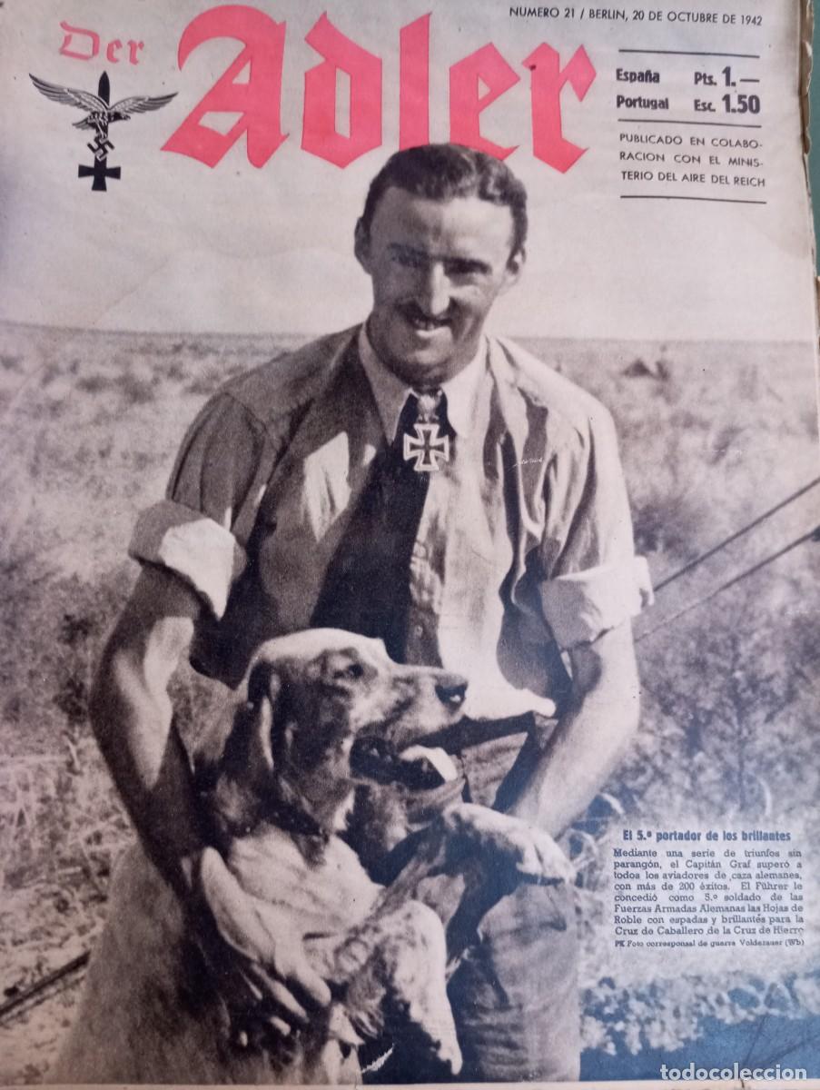 Militaria: REVISTA DER ADLER ,20/10/1942, VER FOTOS