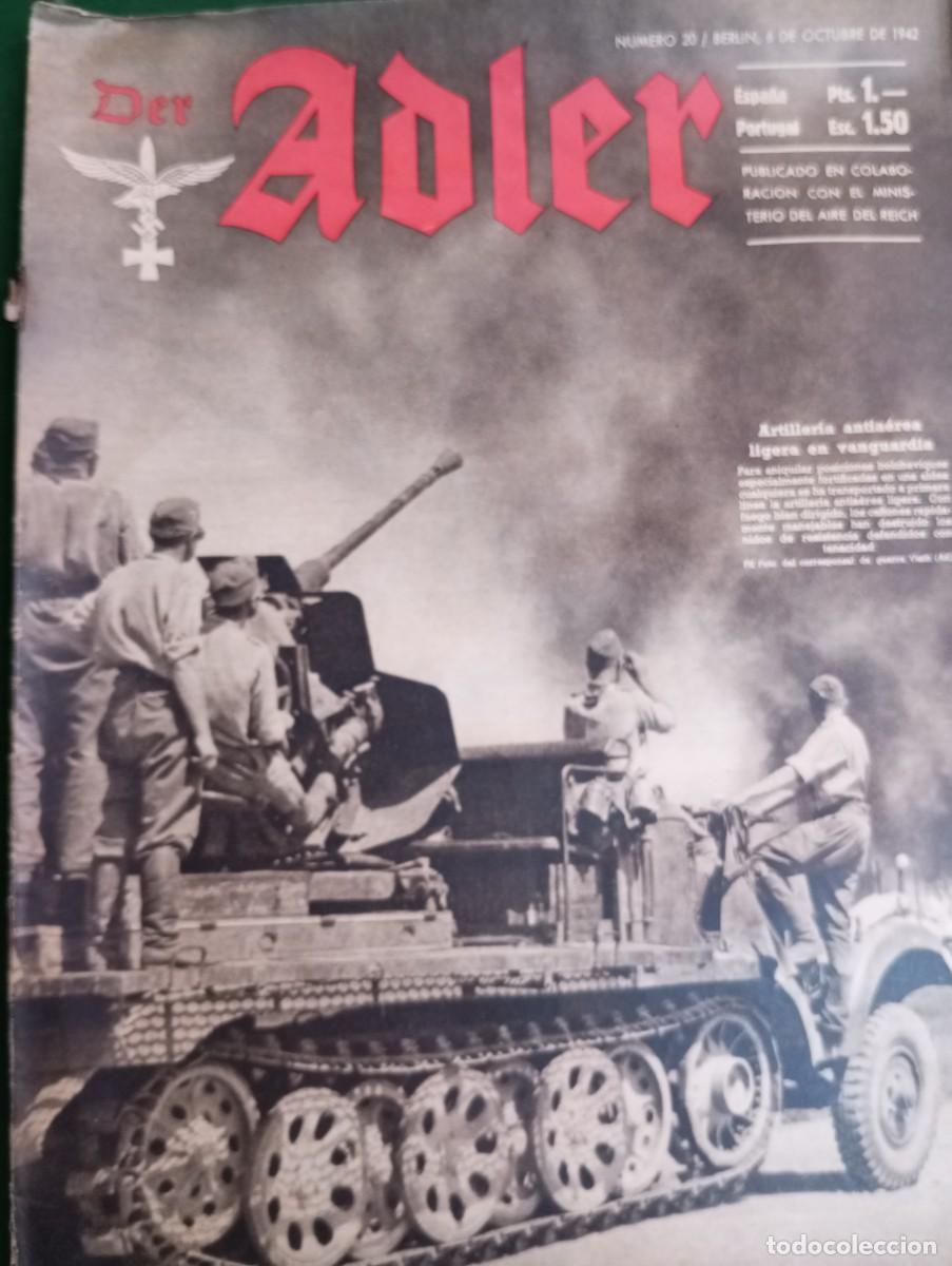 Militaria: REVISTA DER ADLER ,06/10/1942, VER FOTOS