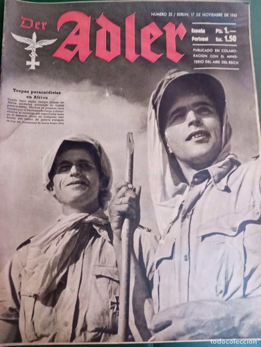 Militaria: REVISTA DER ADLER ,17/11/1942, VER FOTOS
