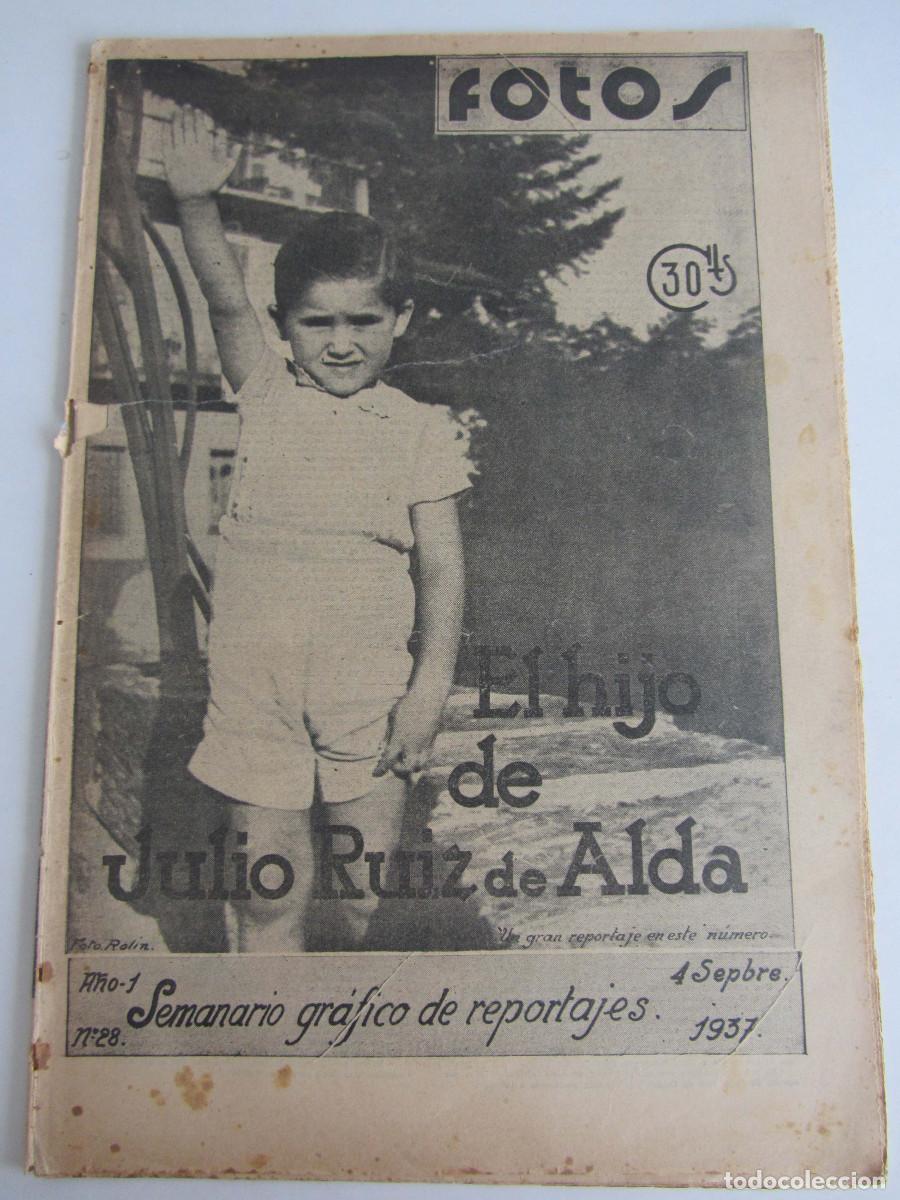 Military Antiques: Semanario gr&aacute;fico FOTOS 28 (Septiembre 1937) Guerra civil. Santander. Palencia. Bilbao.