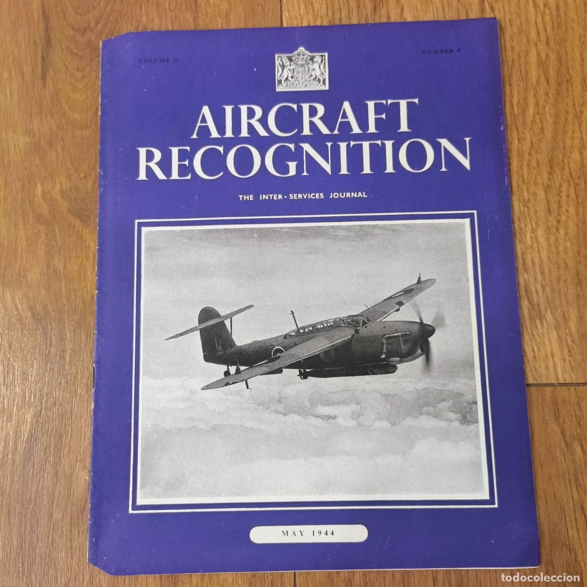 Militaria: AIRCRAFT RECOGNITION JOURNAL - MAYO 1944 !! REVISTA AVIACION MILITAR INGLESA AVIATION WAR WWII