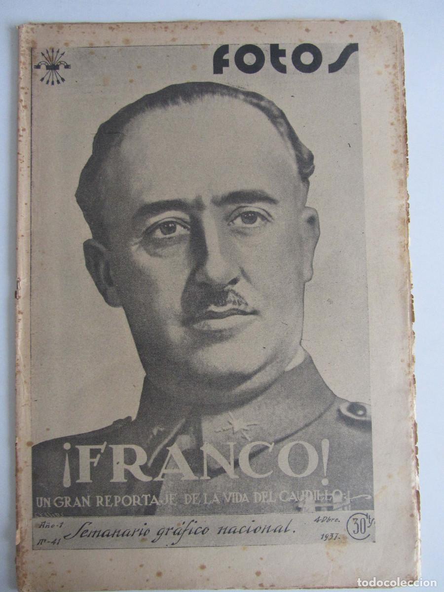 Militaria: Semanario gr&aacute;fico FOTOS 41 (Diciembre 1937) Guerra civil. Futbol Portugal-Espa&ntilde;a. Madrid Ciudad Univ