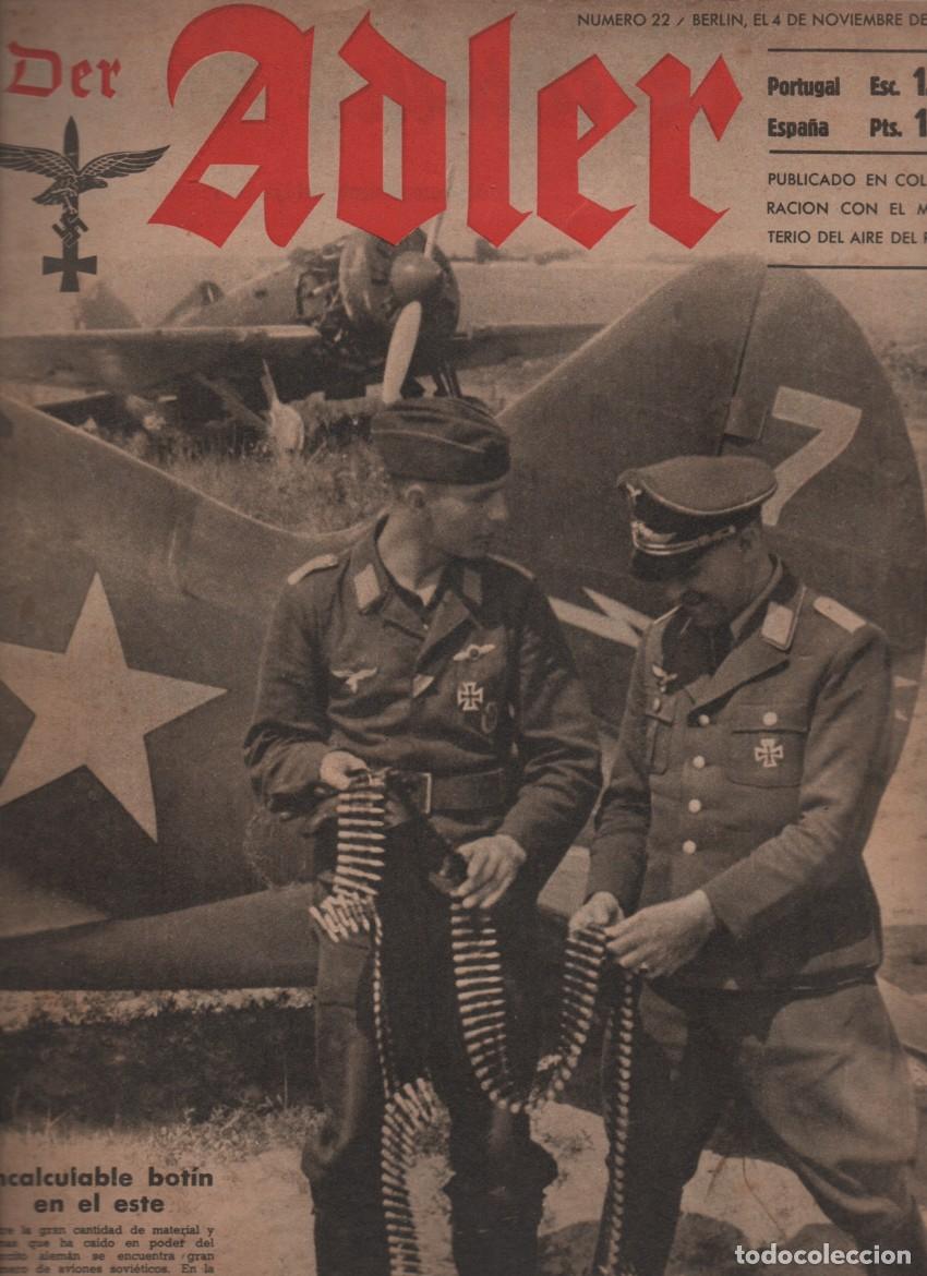 Militaria: REVISTA DER ADLER, NUMERO 22. LA AVIACI&Oacute;N BRITANICA... BERLIN, 4 NOVIEMBRE 1941