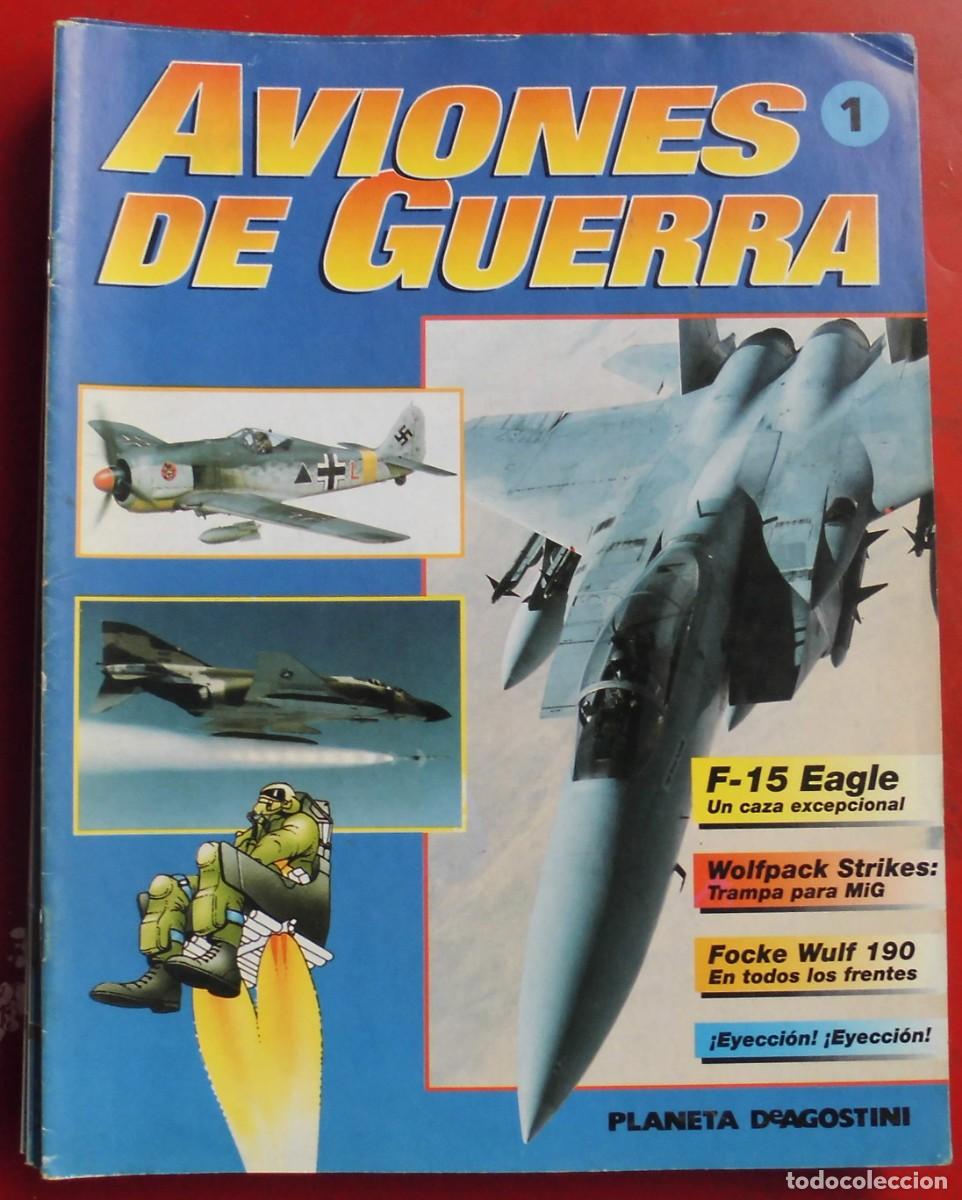 Militaria: AVIONES DE GUERRA. PLANETA AGOSTINI. FASC&Iacute;CULO N&ordm; 1