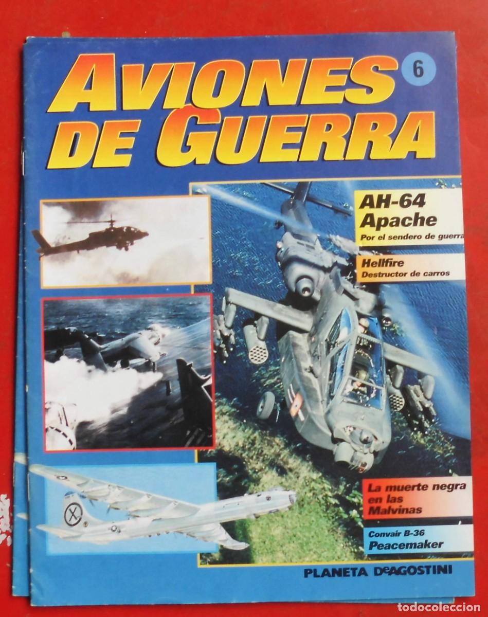 Militaria: AVIONES DE GUERRA. PLANETA AGOSTINI. FASC&Iacute;CULO N&ordm; 6