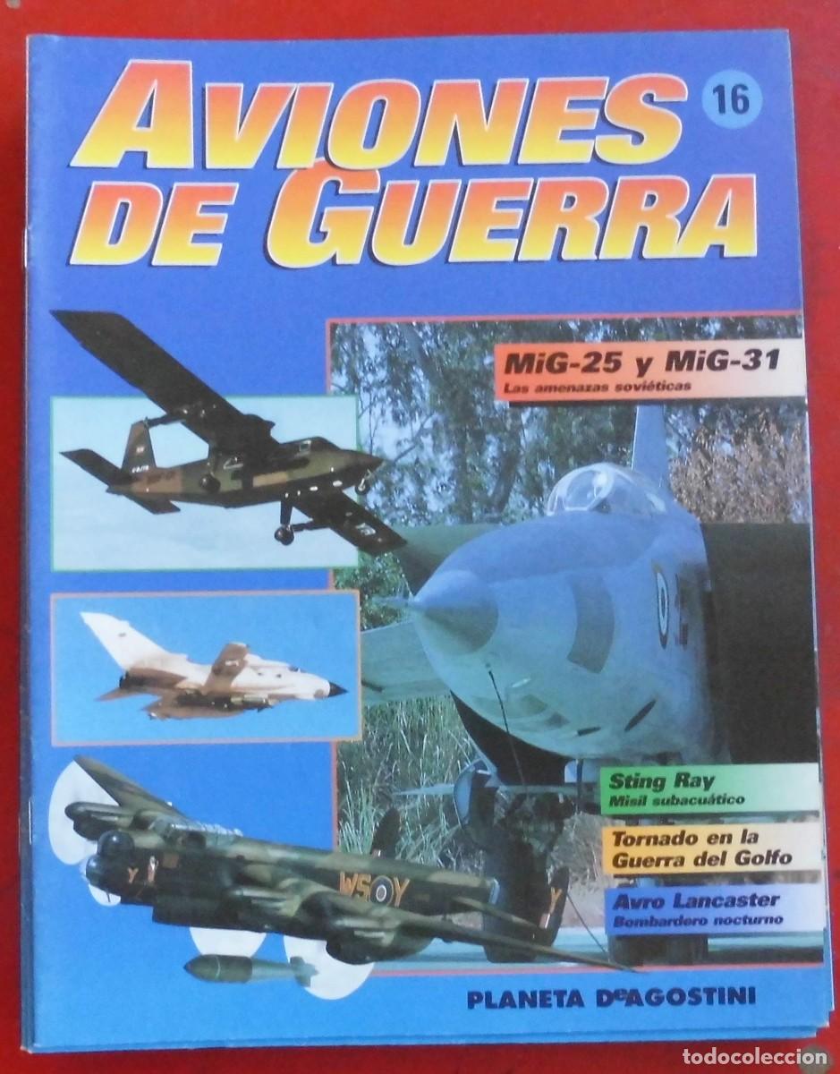Militaria: AVIONES DE GUERRA. PLANETA AGOSTINI. FASC&Iacute;CULO N&ordm; 16