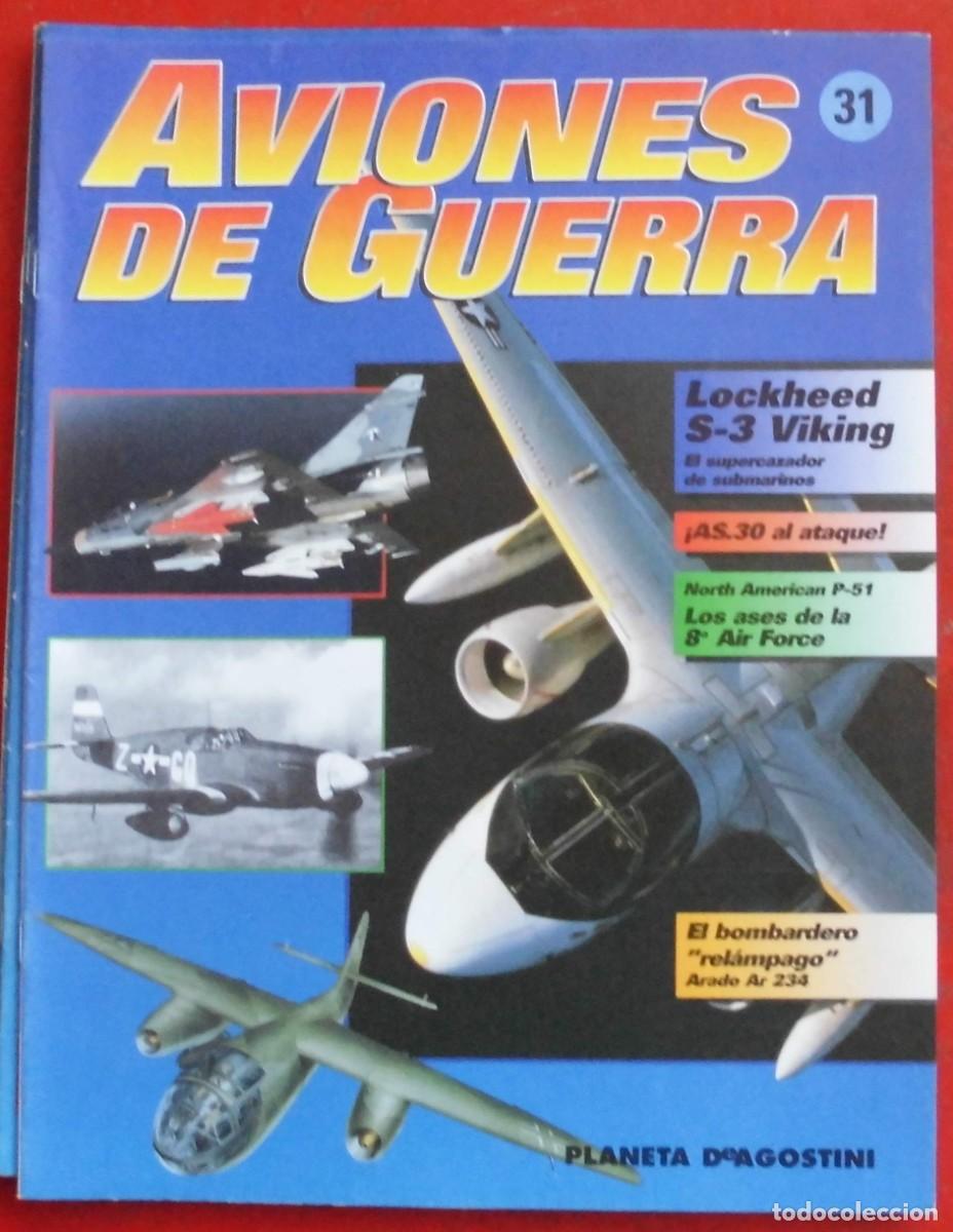 Militaria: AVIONES DE GUERRA. PLANETA AGOSTINI. FASC&Iacute;CULO N&ordm; 31