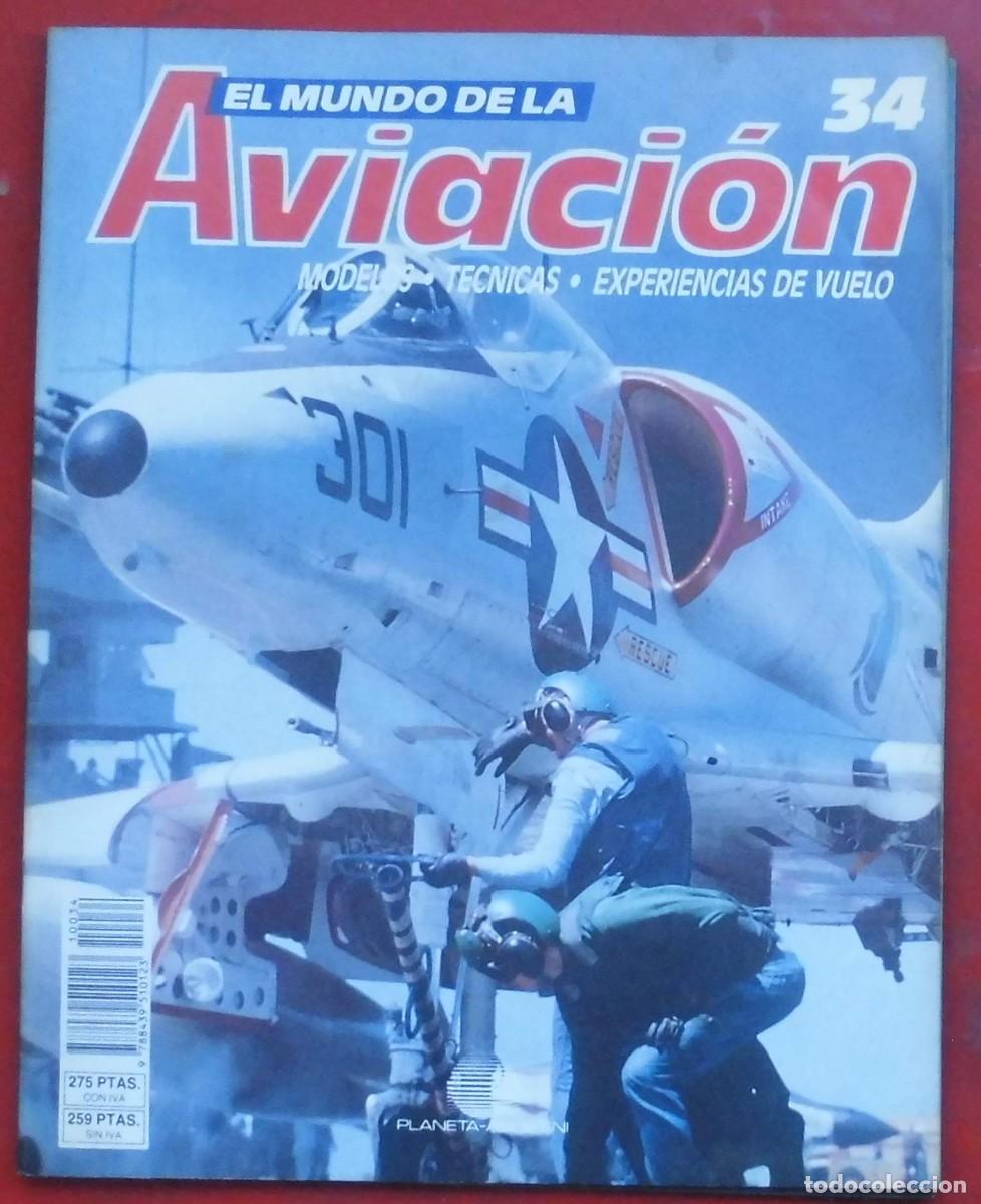 Militaria: EL MUNDO DE LA AVIACI&Oacute;N. PLANETA AGOSTINI. N&ordm; 34