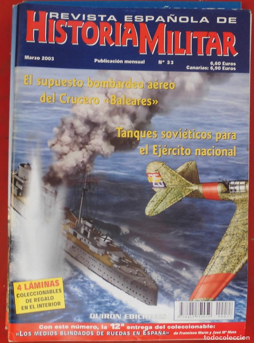 Militaria: REVISTA ESPA&Ntilde;OLA DE HISTORIA MILITAR N&ordm; 33