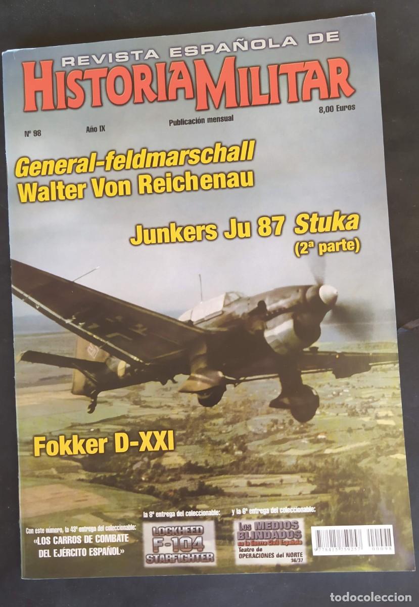 Militaria: REVISTA ESPA&Ntilde;OLA DE HISTORIA MILITAR N&ordm; 88