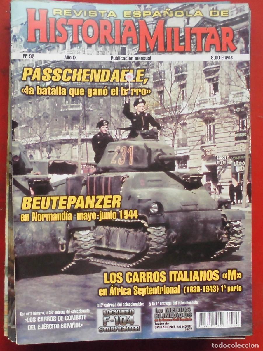 Militaria: REVISTA ESPA&Ntilde;OLA DE HISTORIA MILITAR N&ordm; 92
