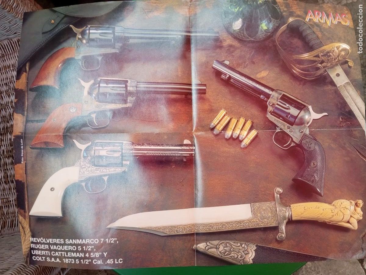 Militaria: POSTER DE LA REVISTA ARMAS