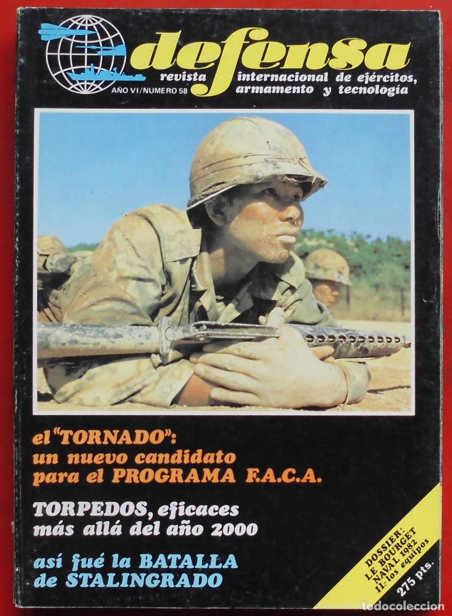 Militaria: DEFENSA N&Uacute;MERO 58. EN BUEN ESTADO