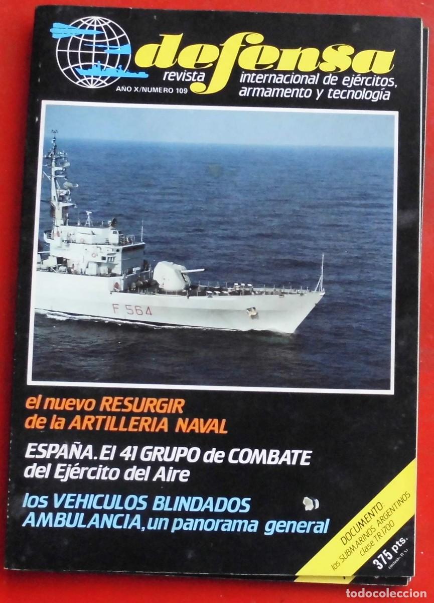 Militaria: DEFENSA N&Uacute;MERO 109. EN BUEN ESTADO