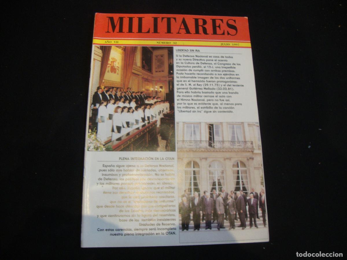 Militaria: REVISTA MILITARES JULIO 1997 N&ordm; 32