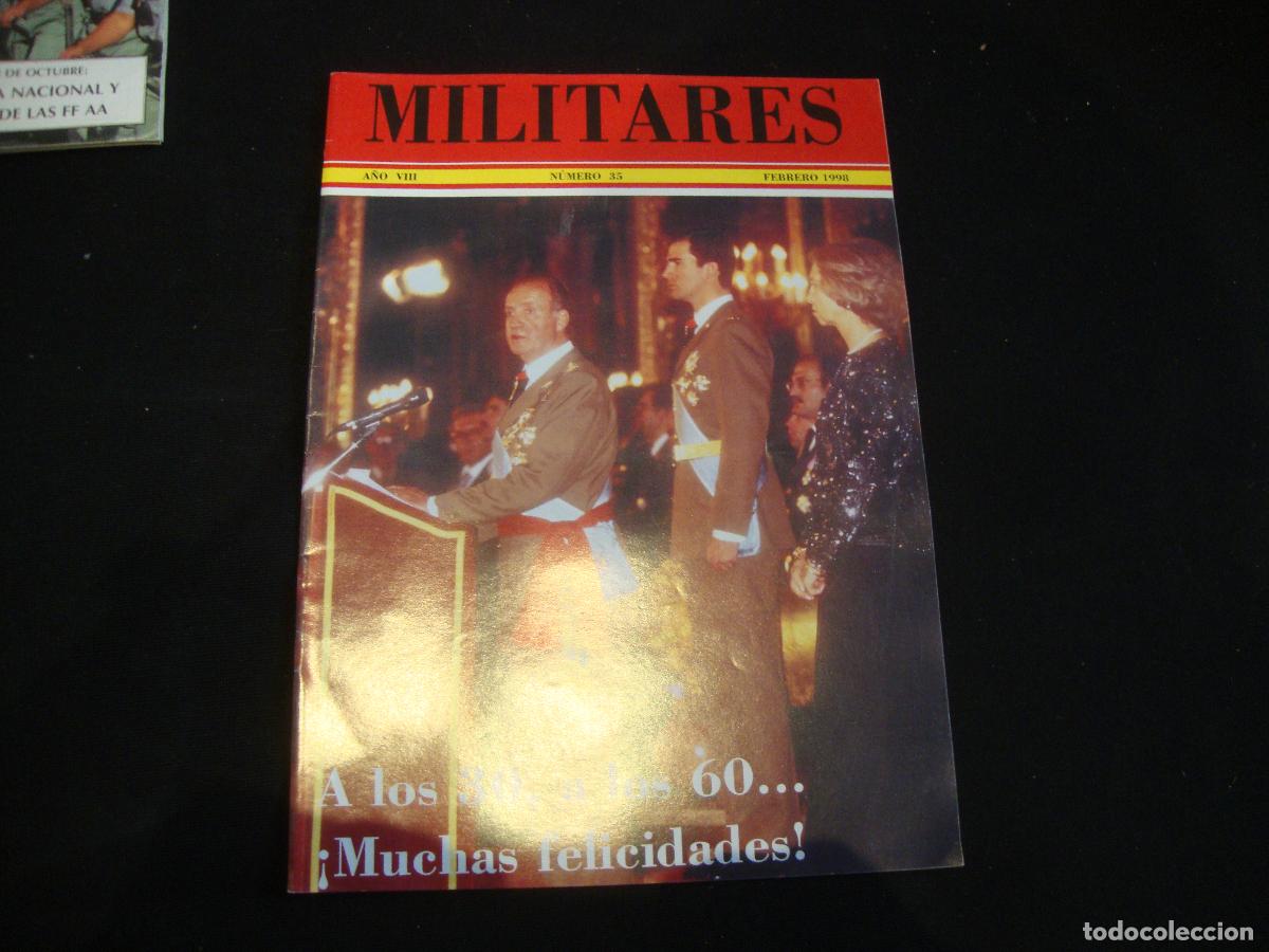 Militaria: REVISTA MILITARES FEBRERO 1998 N&ordm; 35