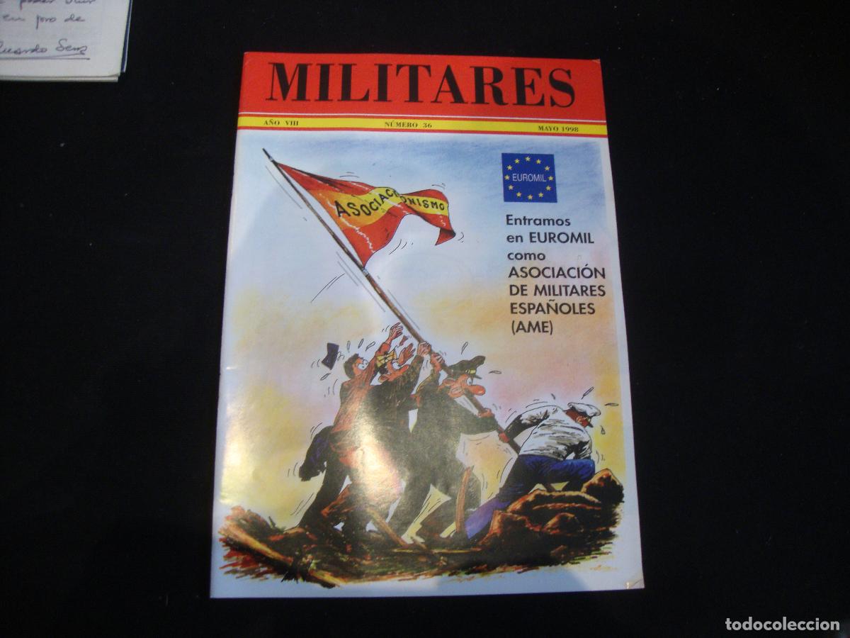 Militaria: REVISTA MILITARES MAYO 1998 N&ordm; 36