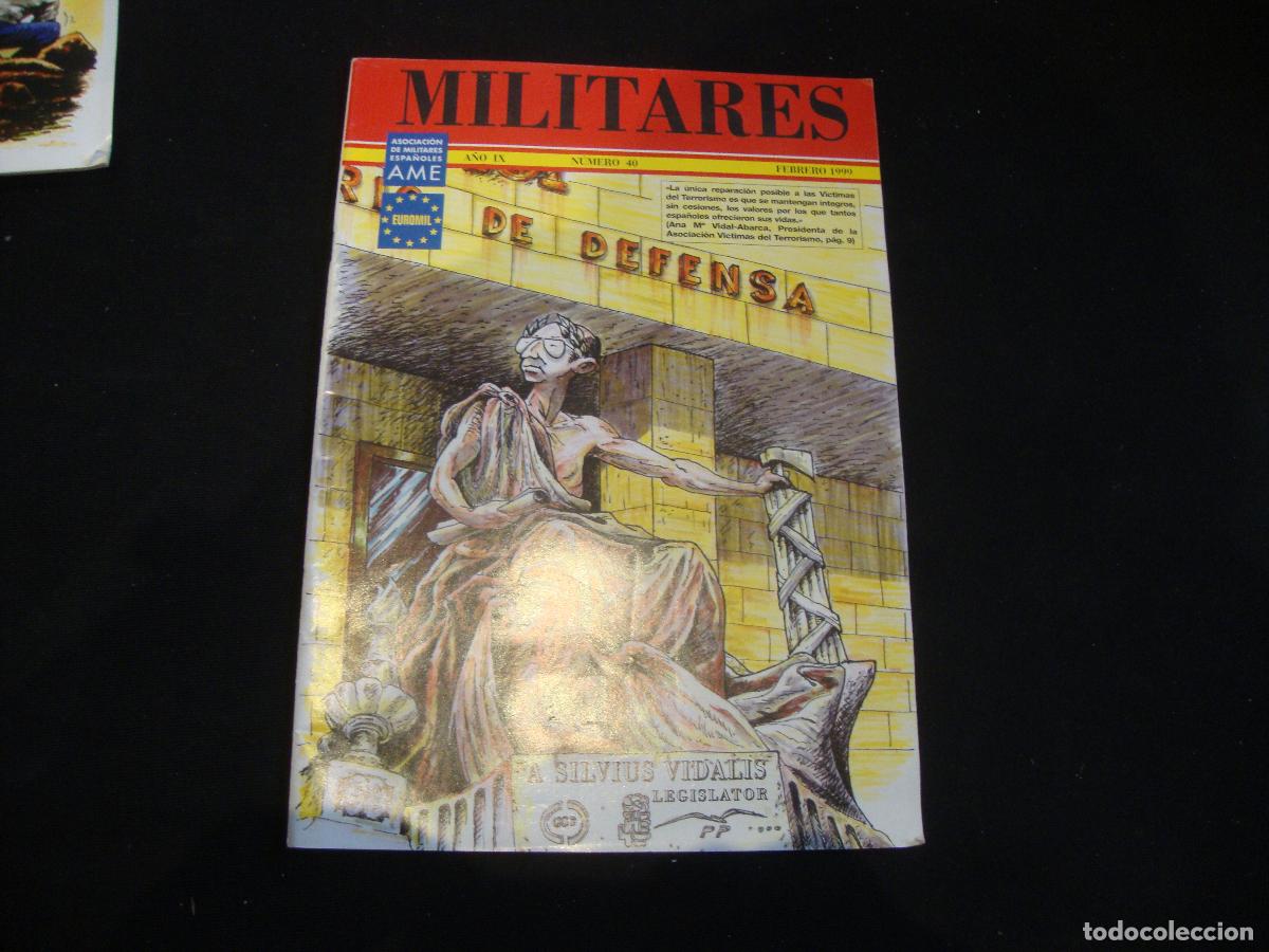 Militaria: REVISTA MILITARES FEBRERO 1999 N&ordm; 40