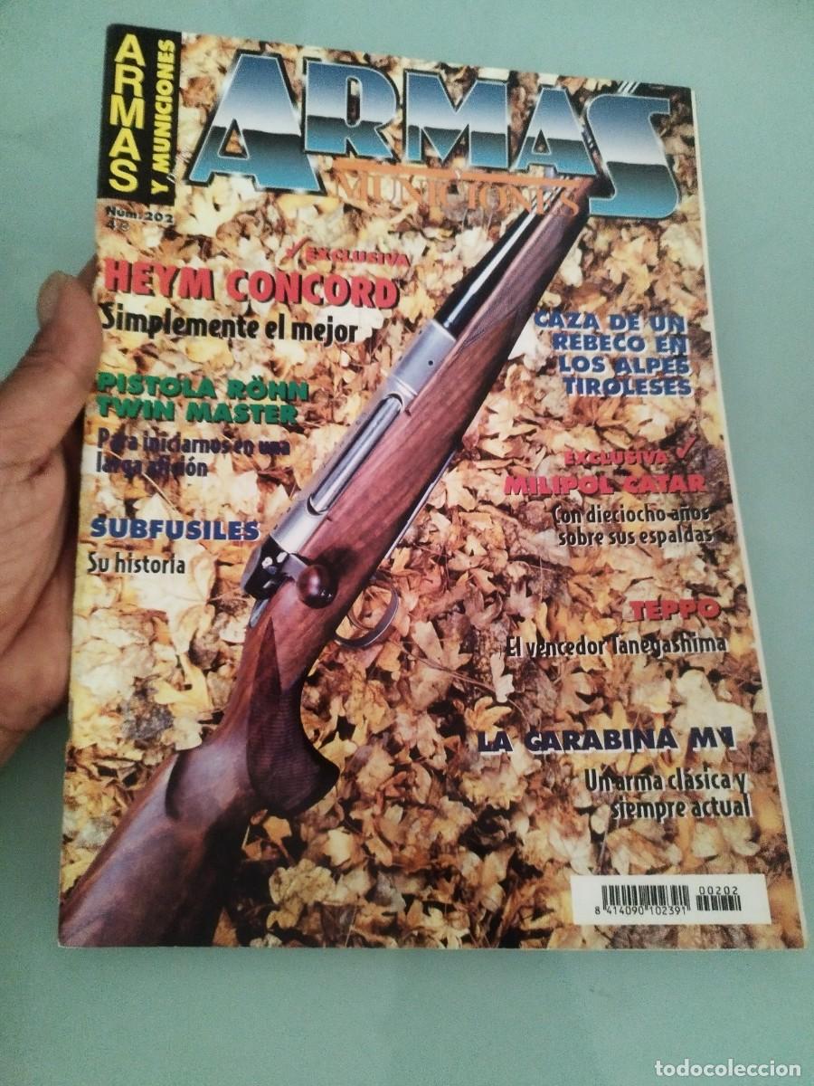 Militaria: Revista Armas y municiones N&ordm; 202.