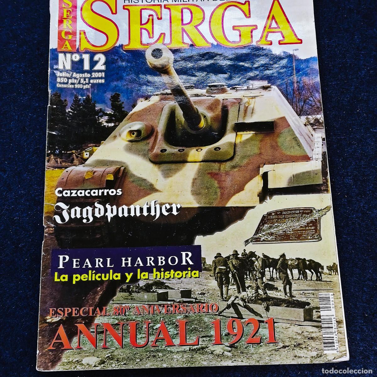 Militaria: REVISTA SERGA N&deg; 21 . ANUAL 1921...ETC