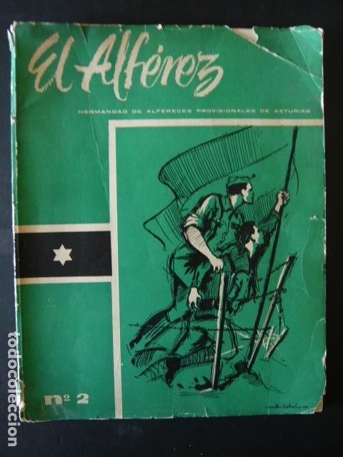 Militaria: EL ALFEREZ REVISTA HERMANDAD DE ALFERECES PROVISIONALES DE ASTURIAS N&ordm; 2 1960
