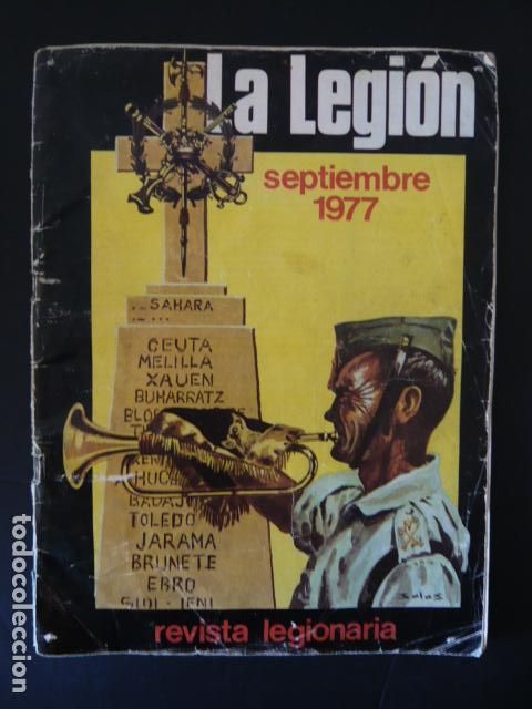 Militaria: LA LEGION SEPTIEMBRE 1977 REVISTA LEGIONARIA