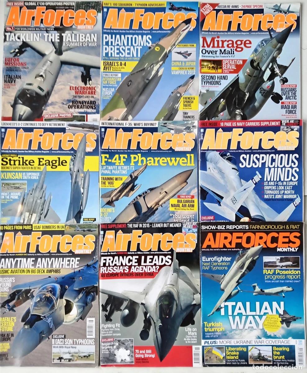 Militaria: AIRFORCES MONNTHLY .................
