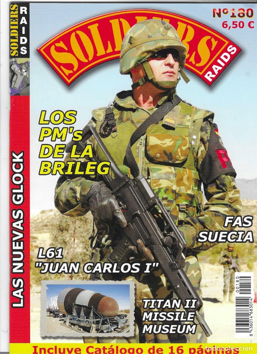 Militaria: Revista Soldier Raids n&ordm; 180. ref. rsr-180
