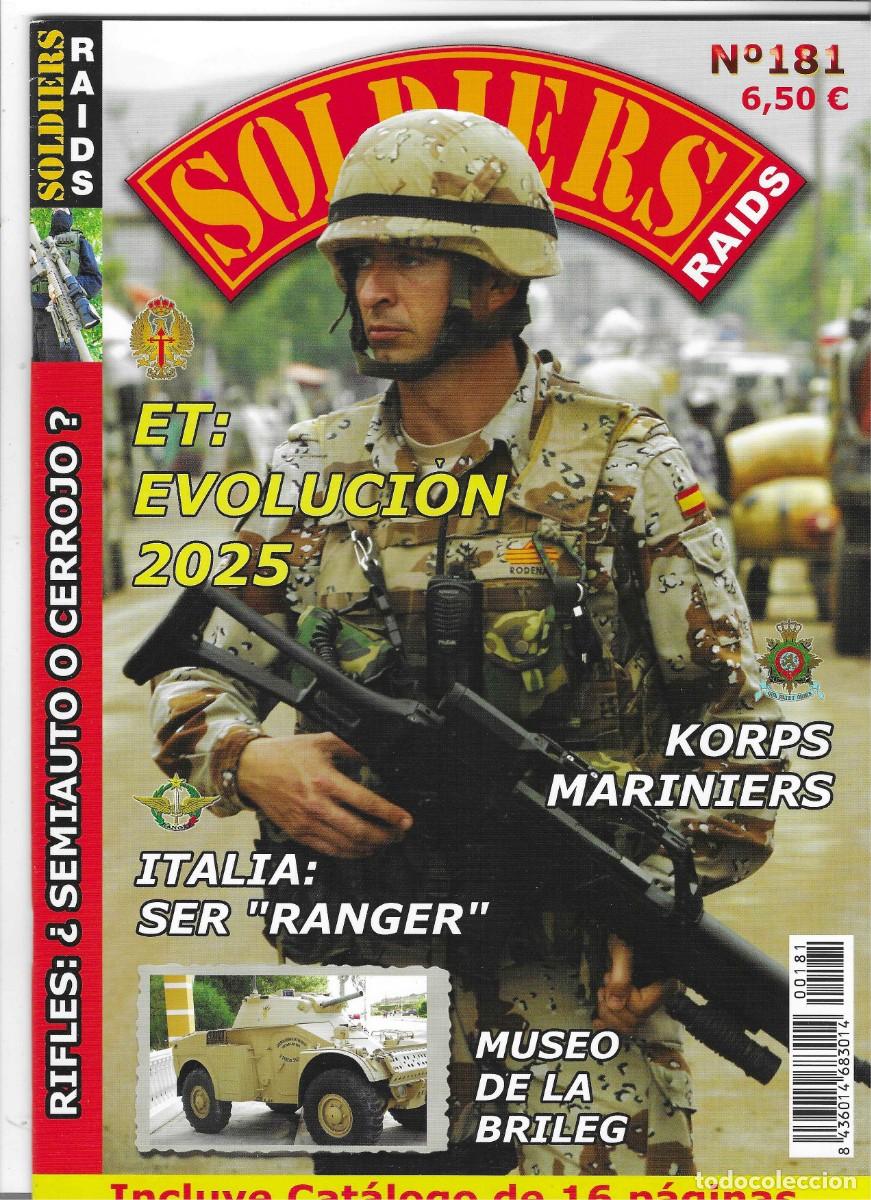 Militaria: Revista Soldier Raids n&ordm; 181. ref. rsr-181