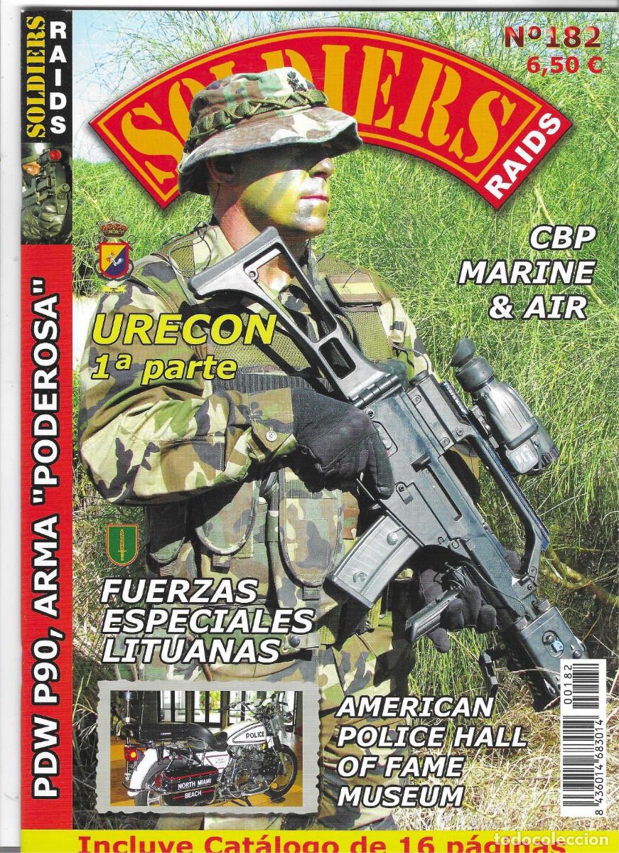 Militaria: Revista Soldier Raids n&ordm; 182. ref. rsr-182