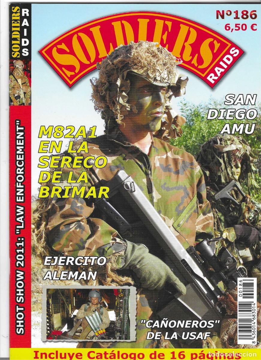 Militaria: Revista Soldier Raids n&ordm; 186. ref. rsr-186
