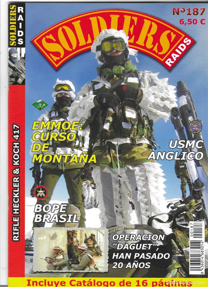 Militaria: Revista Soldier Raids n&ordm; 187. ref. rsr-187