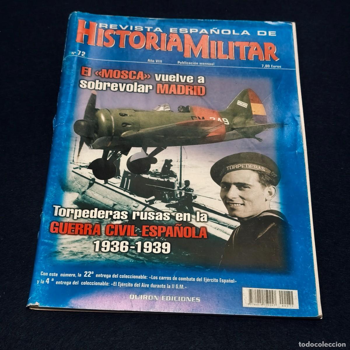 Militaria: Revista Espa&ntilde;ola de Historia Militar n&ordm; 72