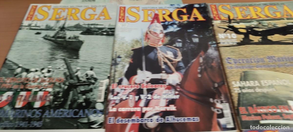 Militaria: LOTE DE REVISTAS ESPA&Ntilde;OLA DE HISTORIA MILITAR SERGA, DEL A&Ntilde;O 2000, 2 NUMEROS ESPECIALES