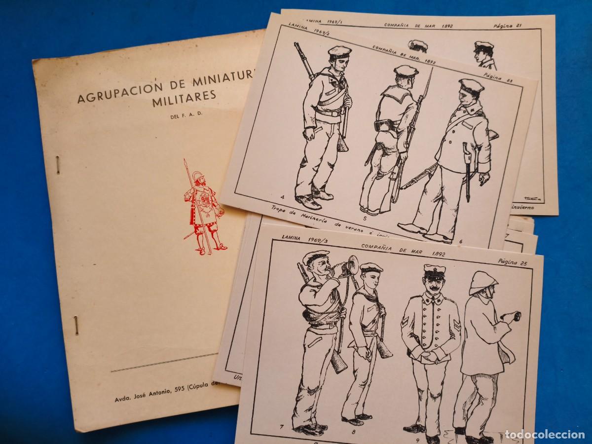 Militaria: Bolet&iacute;n de la Agrupaci&oacute;n de Miniaturistas Militares. N&ordm;33. 1&ordm; Trimestre de 1964.