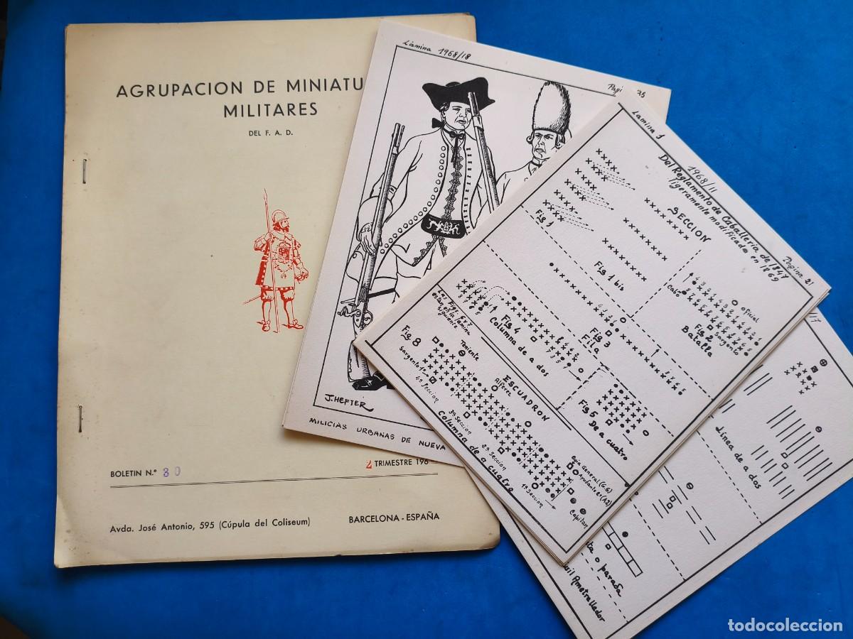 Militaria: Bolet&iacute;n de la Agrupaci&oacute;n de Miniaturistas Militares. N&ordm;30. 2&ordm; Trimestre de 1968.