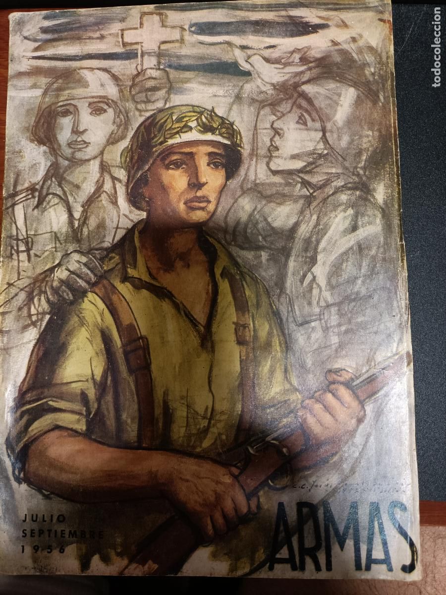 Militaria: REVISTA MILITAR ARMAS JULIO SEPTIEMBRE DE 1956 ACADEMIA GENERAL MILITAR ZARAGOZA