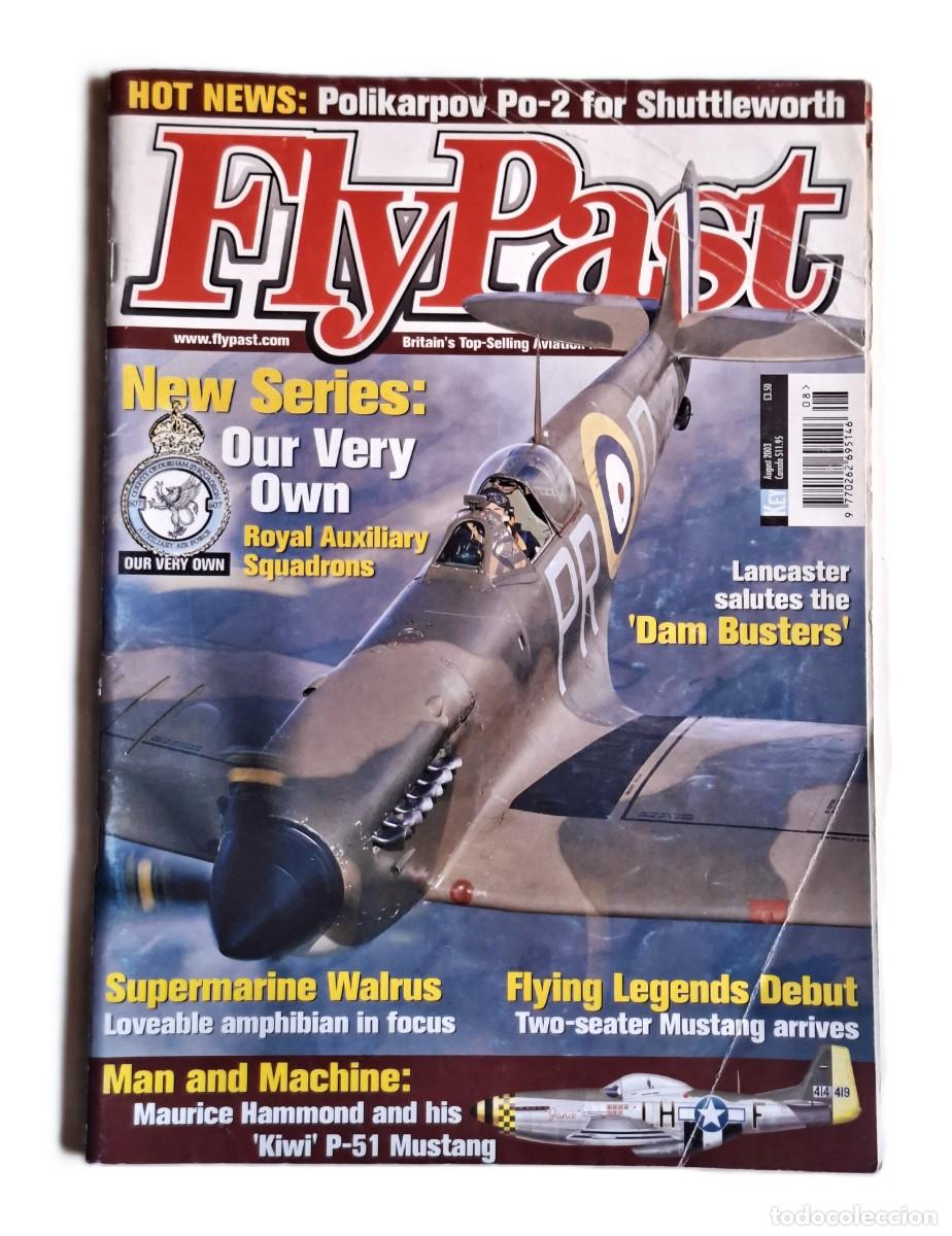 Militaria: REVISTA FLYPAST. AVION MILITAR / SEGUNDA GUERRA MUNDIAL. P-51 MUSTANG / LANCASTER