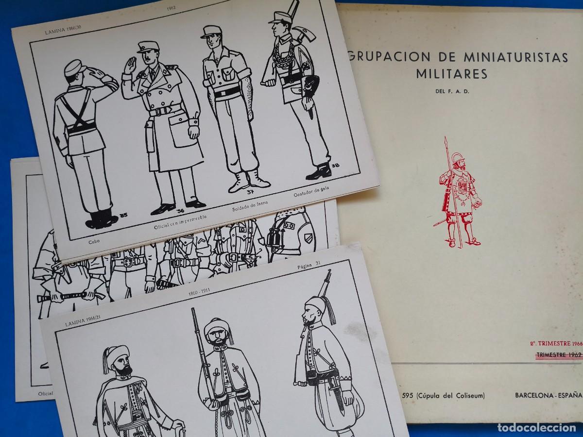 Militaria: Bolet&iacute;n de la Agrupaci&oacute;n de Miniaturistas Militares. N&ordm;22. 2&ordm; Trimestre de 1966.