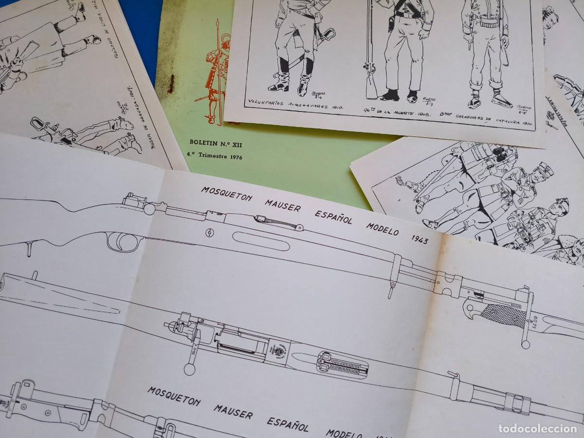 Militaria: Bolet&iacute;n de la Agrupaci&oacute;n de Miniaturistas Militares. N&ordm;XII . 4&ordm; Trimestre de 1976.