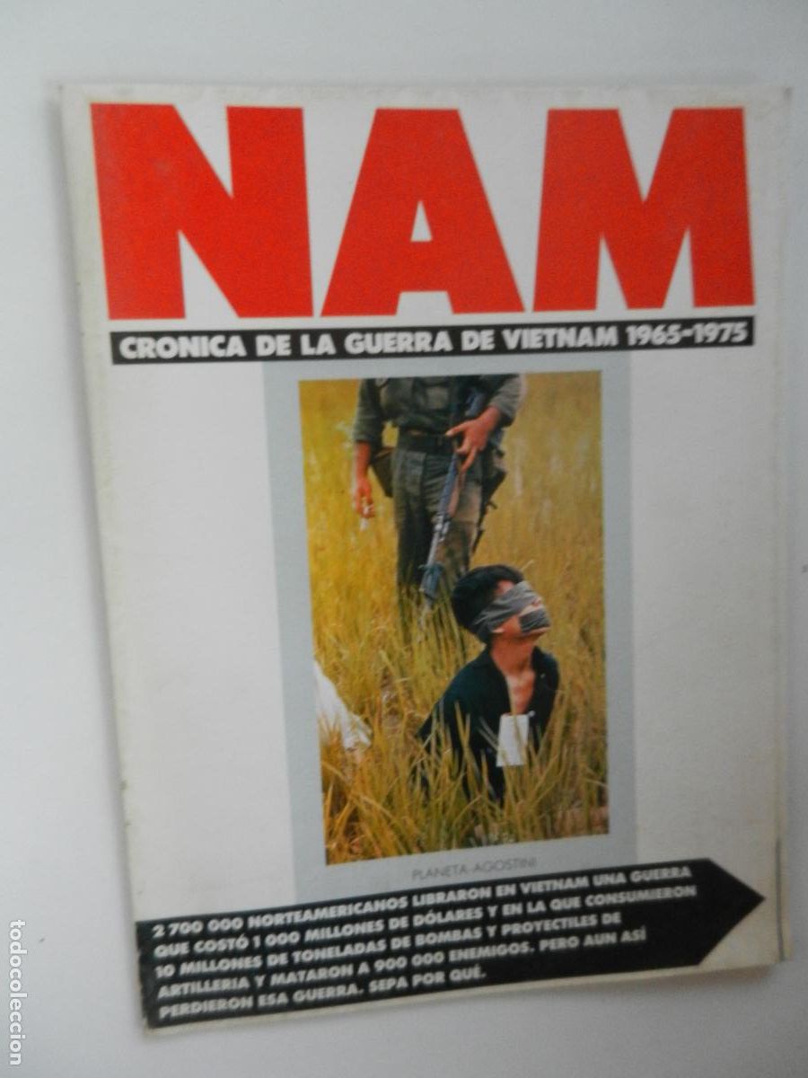 Militaria: NAM CR&Oacute;NICA DE LA GUERRA DE VIETNAM OBRA COMPLETA 20 FASCICULOS DEL 1 AL 20