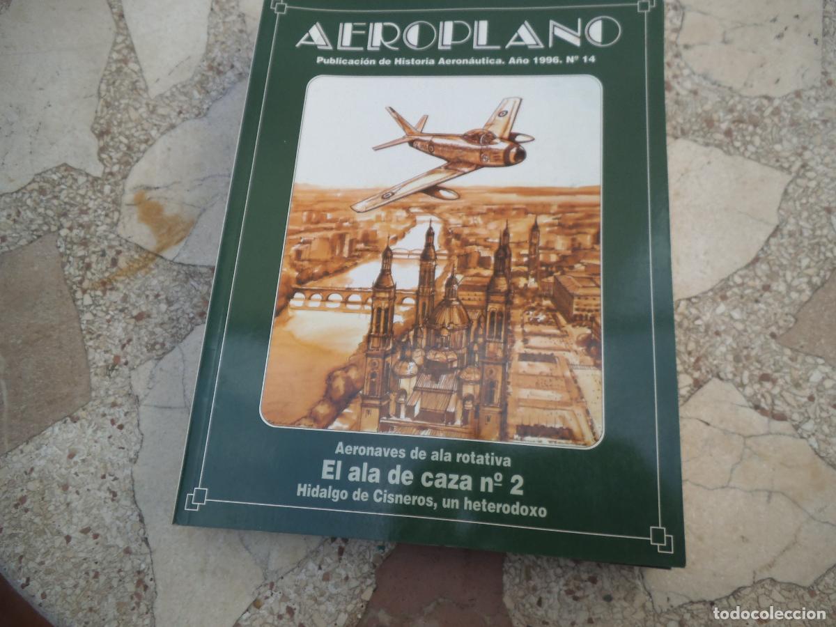 Militaria: revista aeroplano n&ordm; 14 ,a&ntilde;o 1996, revista de historia aeronautica , 160 paginas
