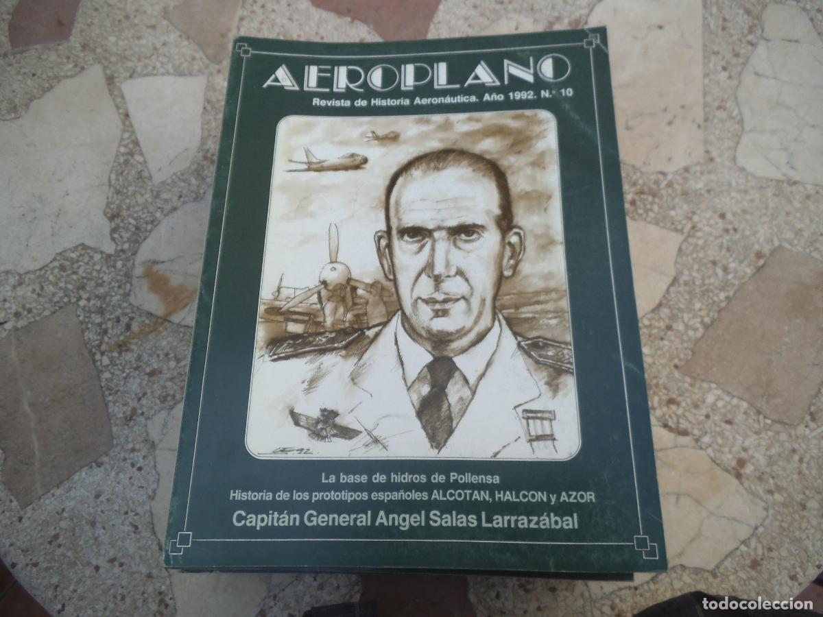Militaria: revista aeroplano n&ordm; 10 ,a&ntilde;o 1992, revista de historia aeronautica , 164 paginas