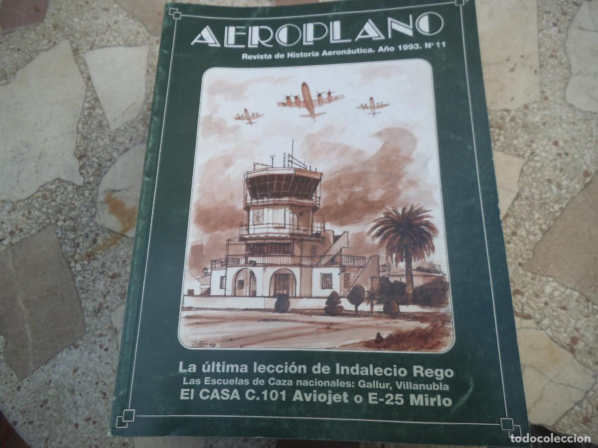 Militaria: revista aeroplano n&ordm; 11 ,a&ntilde;o 1993, revista de historia aeronautica , 172 paginas