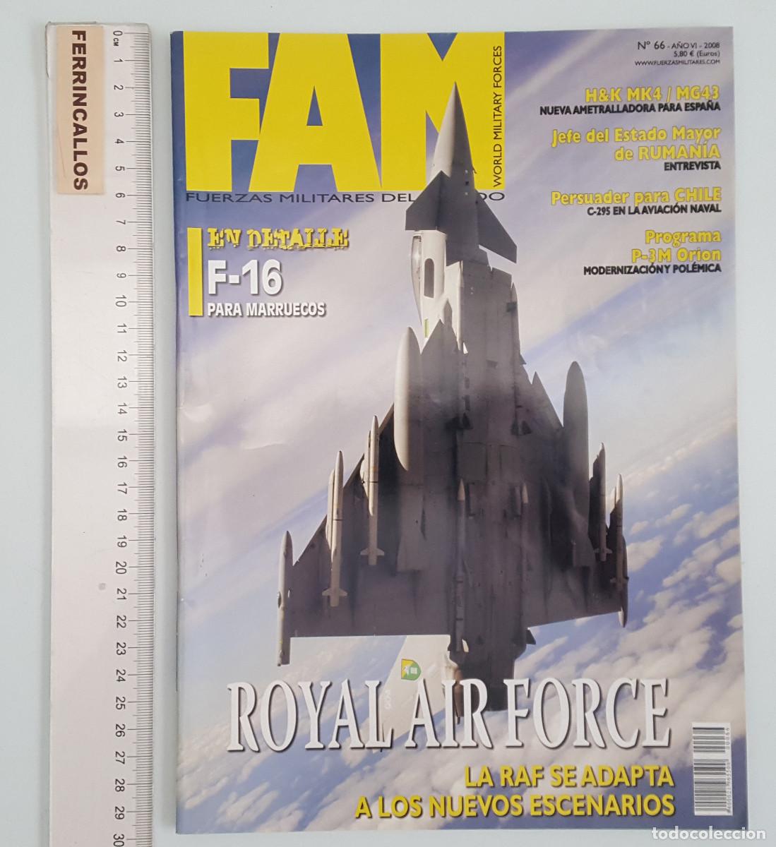 Military Antiques: REVISTA FAM FUERZAS MILITARES DEL MUNDO N&ordm; 66, WORLD MILITARY FORCES