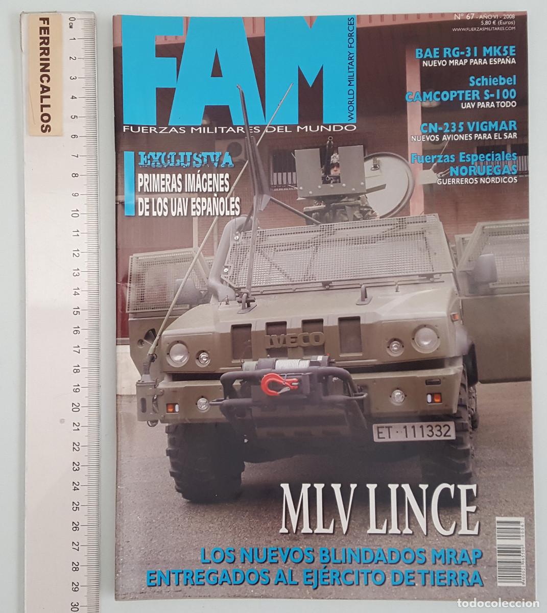 Military Antiques: REVISTA FAM FUERZAS MILITARES DEL MUNDO N&ordm; 67, WORLD MILITARY FORCES