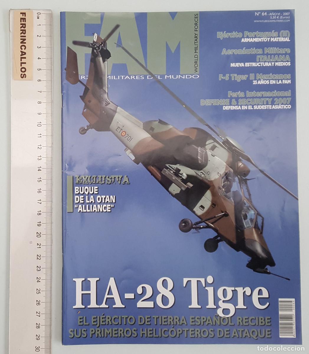Military Antiques: REVISTA FAM FUERZAS MILITARES DEL MUNDO N&ordm; 64, WORLD MILITARY FORCES