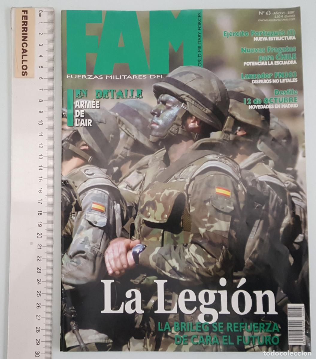 Military Antiques: REVISTA FAM FUERZAS MILITARES DEL MUNDO N&ordm; 63 LA LEGI&Oacute;N, WORLD MILITARY FORCES