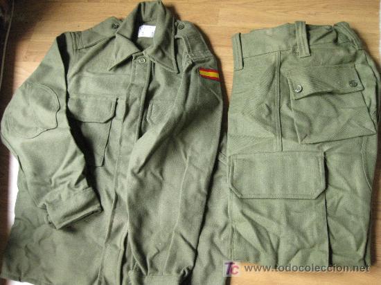 Uniforme de faena ejercito de tierra años 70 - - Vendido en Venta Directa -  15280852
